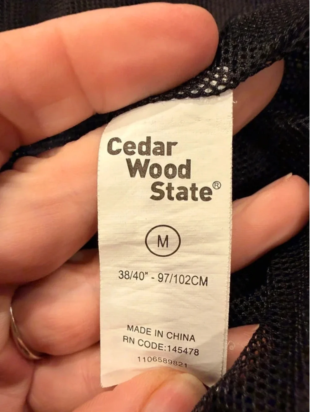 Cedar Wood State Hooded Windbreaker